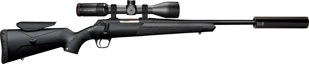 Winchester XPR ADJ + Kite B6 2-12x50 + RCC Hunter ljuddämpare *