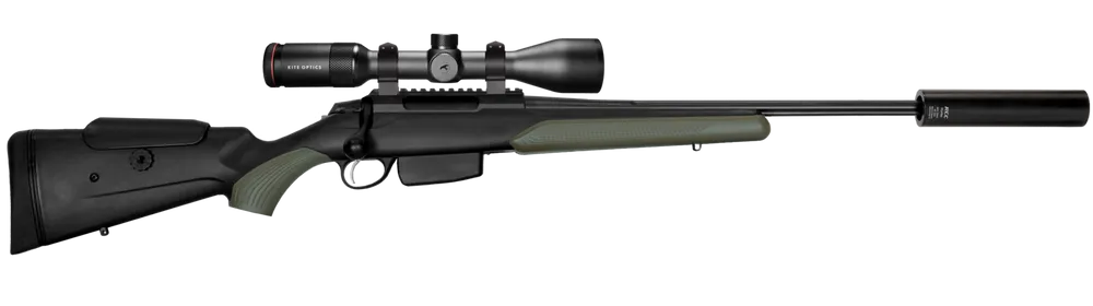 Tikka T3x Lite Nordic Edt + Kite B6 2-12x50 + RCC Hunter ljuddämpare *