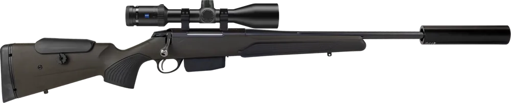 Tikka T3x J.E Brun ADJ + Zeiss Conquest V6 2-12x50 + RCC Hunter ljuddämpare *