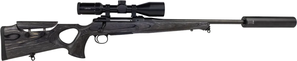 Sauer 101 GTI + Leica Fortis 6 2-12x50i + RCC Hunter ljuddämpare *