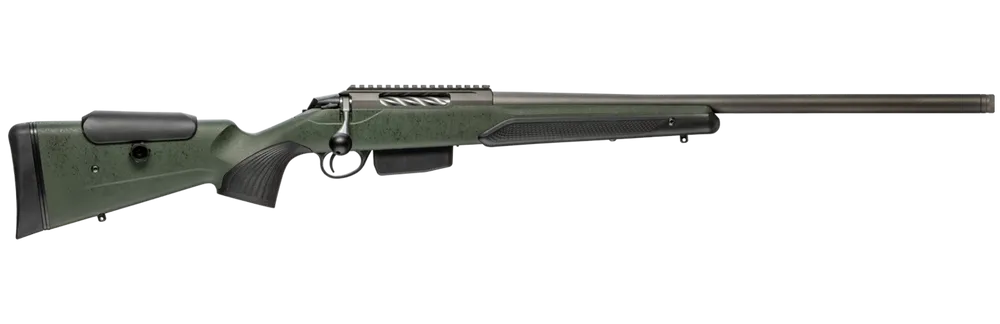 Tikka T3x Super Varmint, justerbar kolv, ceracote, gängad, 308W *
