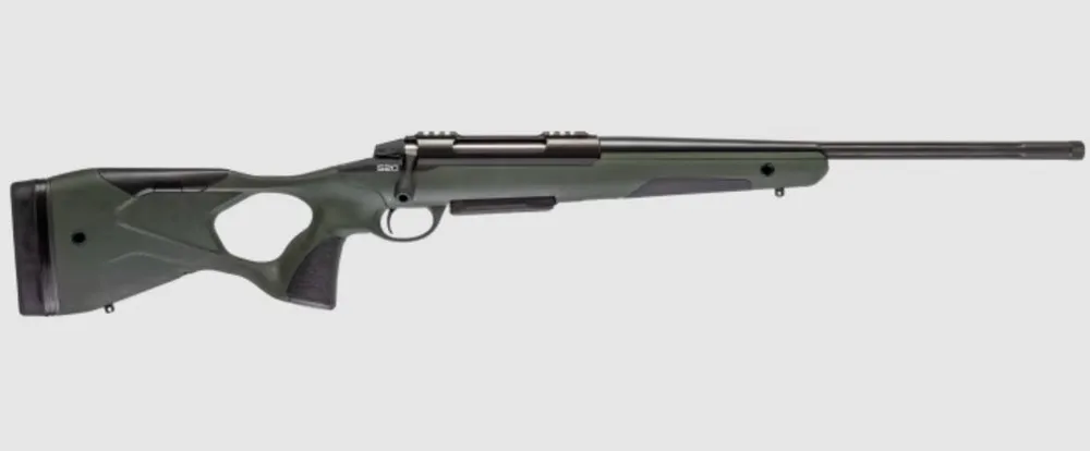 Sako S20 Hunter Roughtech Green, justerbar kolv, ceracote finish H237, 20