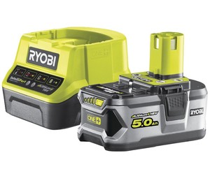 Ryobi RC18120-150 5,0 AH Lithium+ Batteri / Laddare 18V