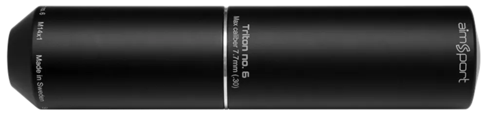 AimSport Triton no. 6, 6.7 mm, 18x1 Ljuddämpare *