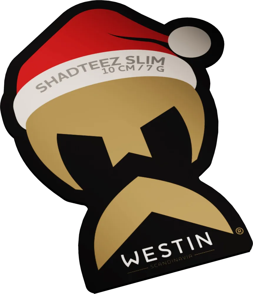 WESTIN SHADTEEZ SLIM 10CM 7G CHRISTMAS EDITION