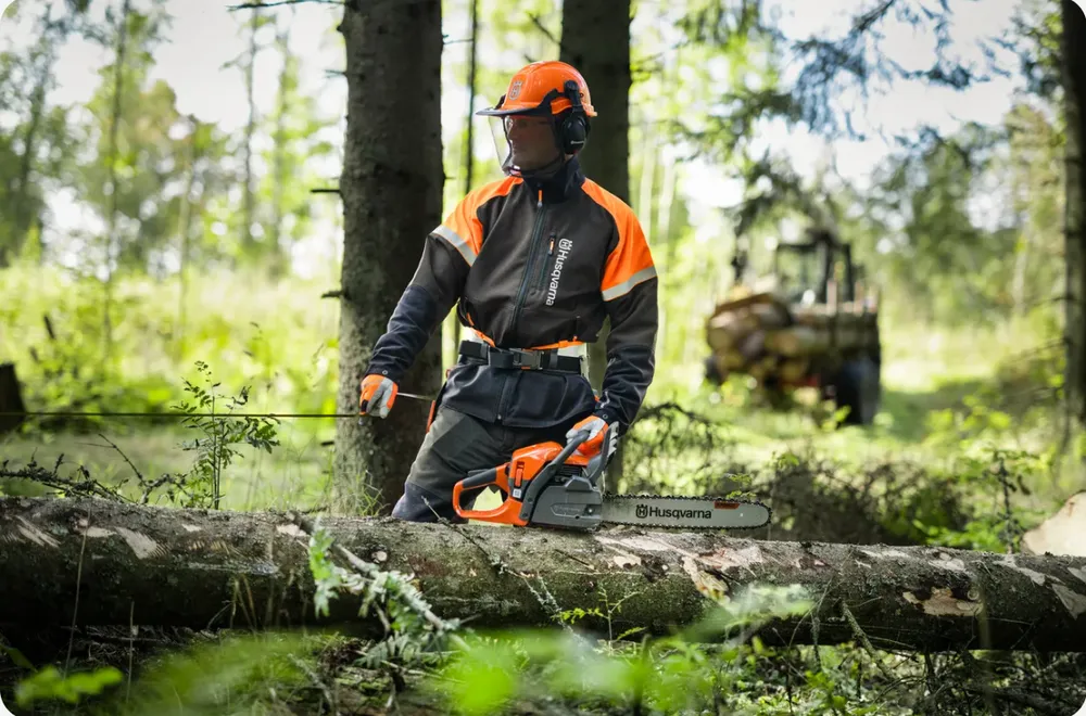 Functional Skogsjacka Husqvarna *