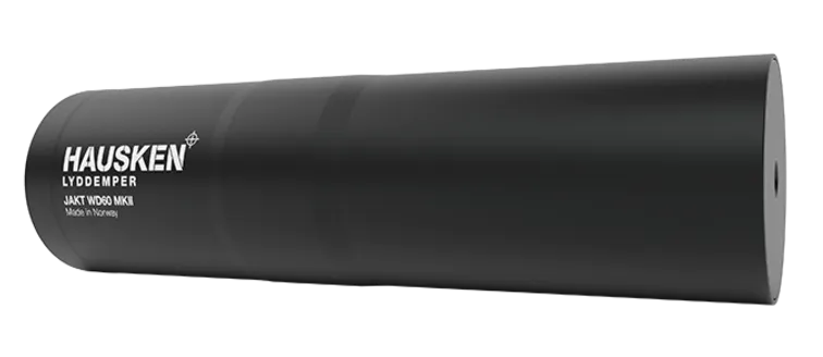 Hausken WD60.2: 9,30mm - Cal. .360 / 9,3 Ljuddämpare *