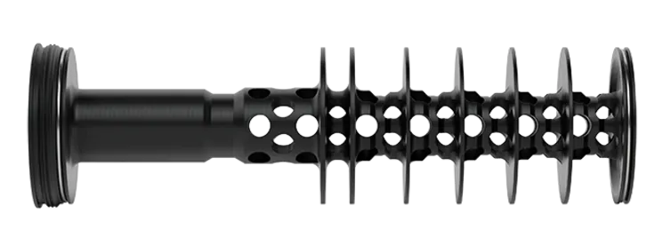 Hausken WD60.2: 9,30mm - Cal. .360 / 9,3 Ljuddämpare *