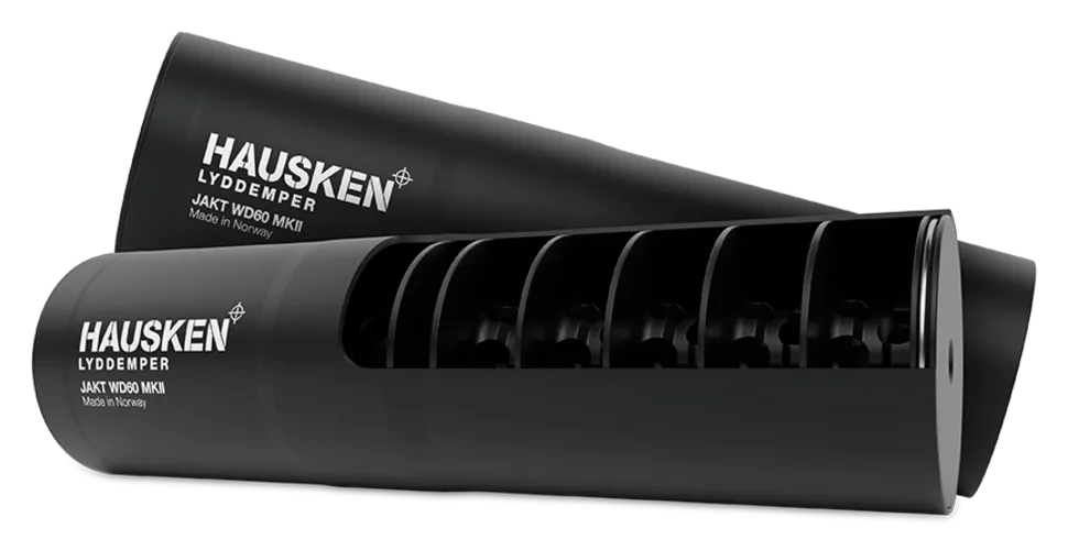 Hausken WD60 18x1 Cal. 6,5mm Ljuddämpare *