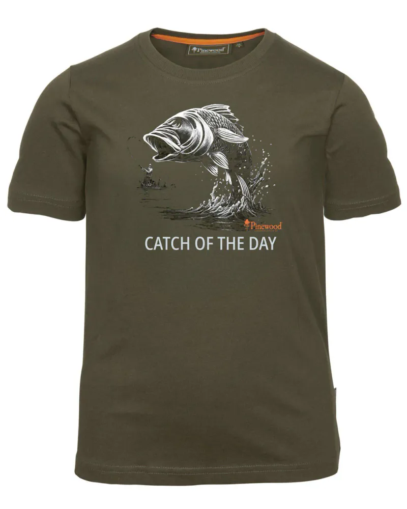 Fish T-shirt Barn Pinewood - Olive
