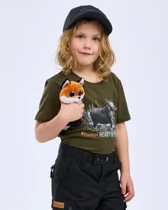 Moose T-shirt Barn Pinewood - Green 