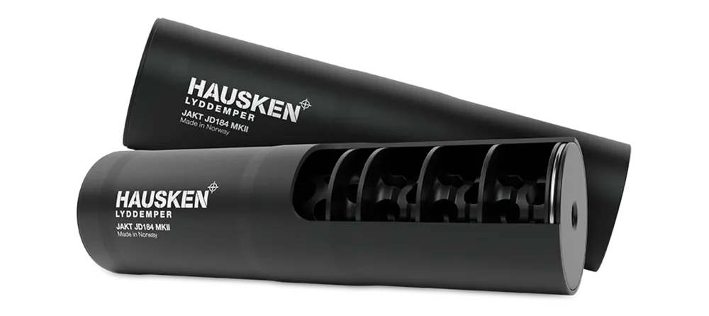 Hausken JD184 Cal. 9,3mm/.358 Ljuddämpare *