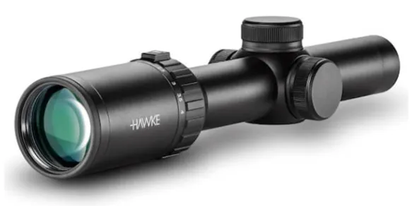 Hawke Vantage 30 WA FD 1-4x24 L4A Fiber Dot belyst Kikarsikte *