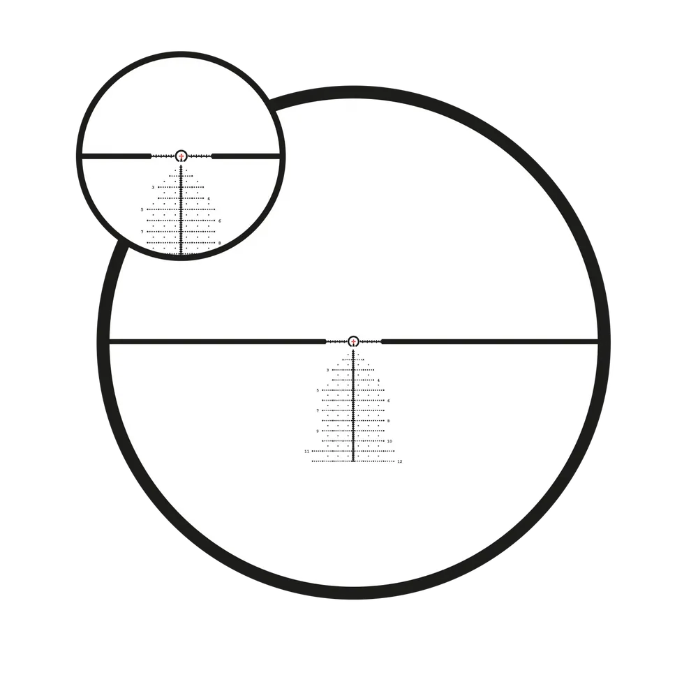 Meopta Optika6 1-6x24 RD FFP MRAD 2 RD Belyst *