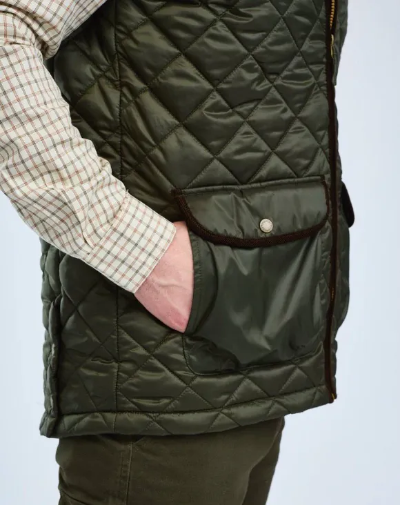 Nydala Classic Väst Pinewood - Moss Green