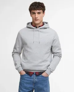 Beckhill Mens Over The Head Hoodie Barbour - Grey Marl