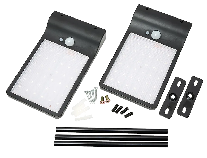 Hunter Åtellampor med solceller 2 st