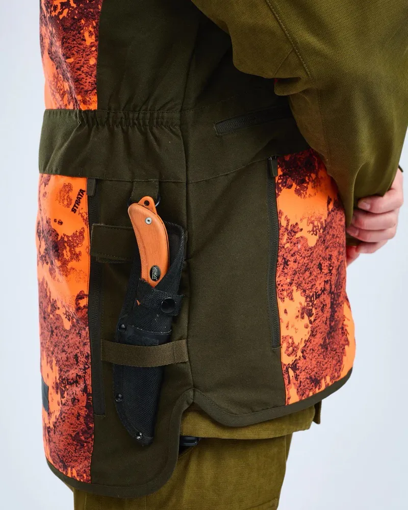 Furudal Hunter Pro 2.0 Camou Väst - Strata Blaze/Moss Gr