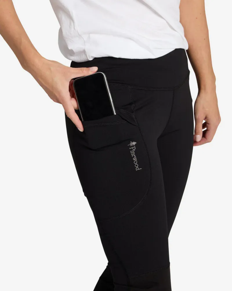 Pinewood Active Tights Dam - Black *