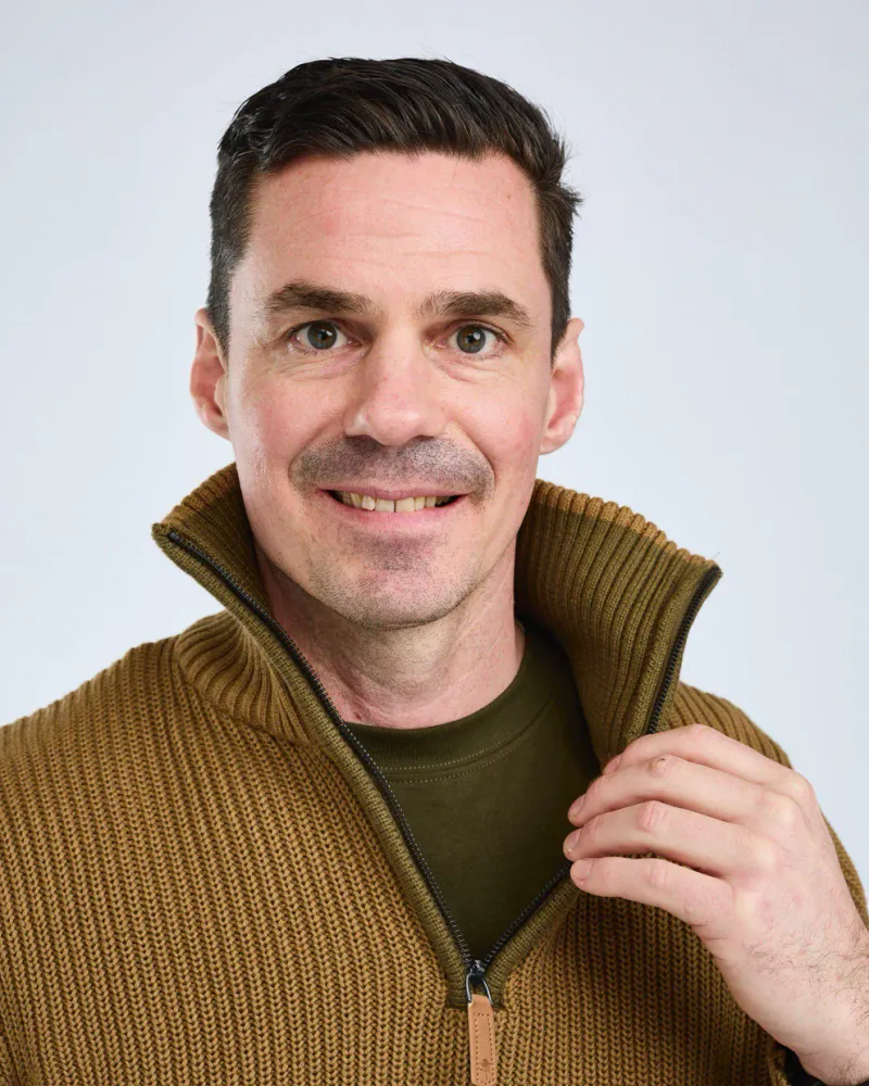 Pinewood Philip Stickad Tröja - D.Sandstone *