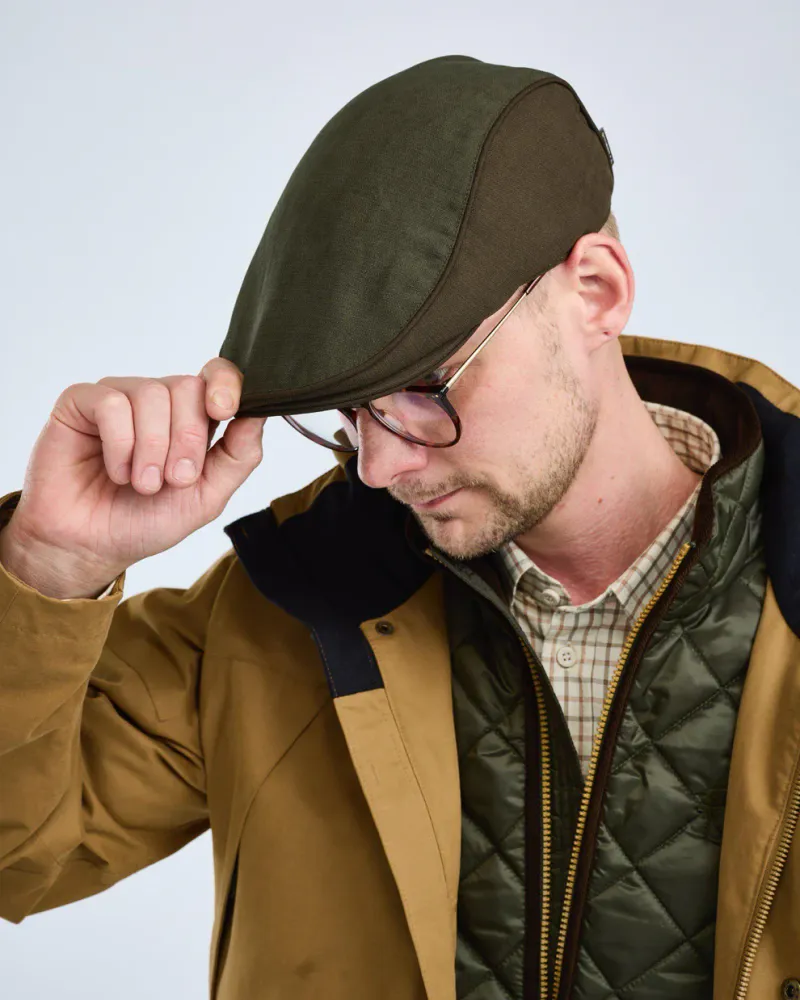 Nydala Classic Sixpence Keps Pinewood - Mossgreen/SuedeBrown *