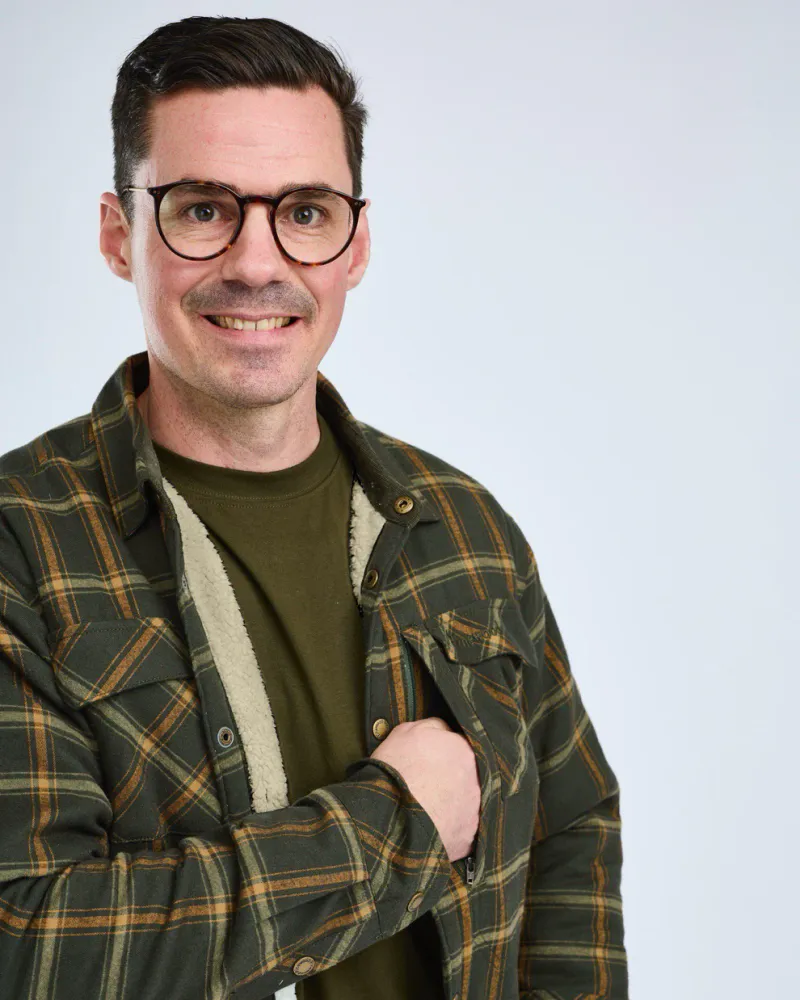 Pinewood Pile Overshirt - D.Green/Bronze *