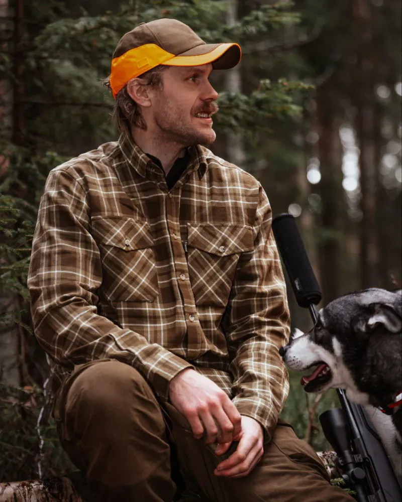 Pinewood Härjedalen Skjorta - Olive Green *