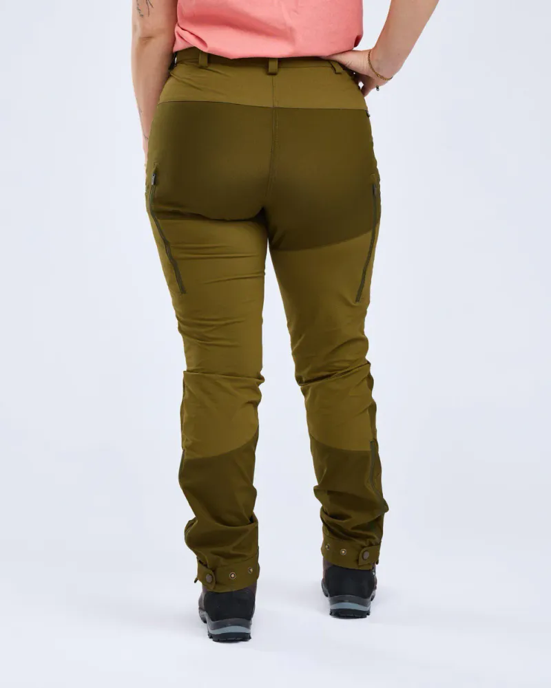 Abisko Brenton Byxa Dam Pinewood - OliveGreen/H.Olive *