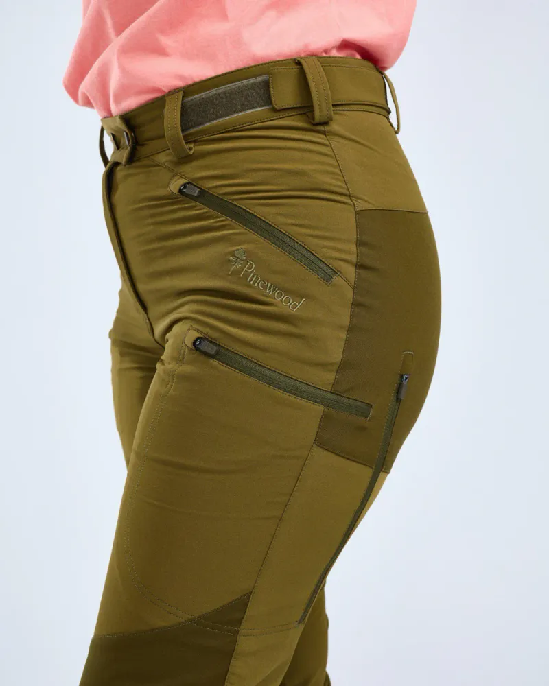 Abisko Brenton Byxa Dam Pinewood - OliveGreen/H.Olive *