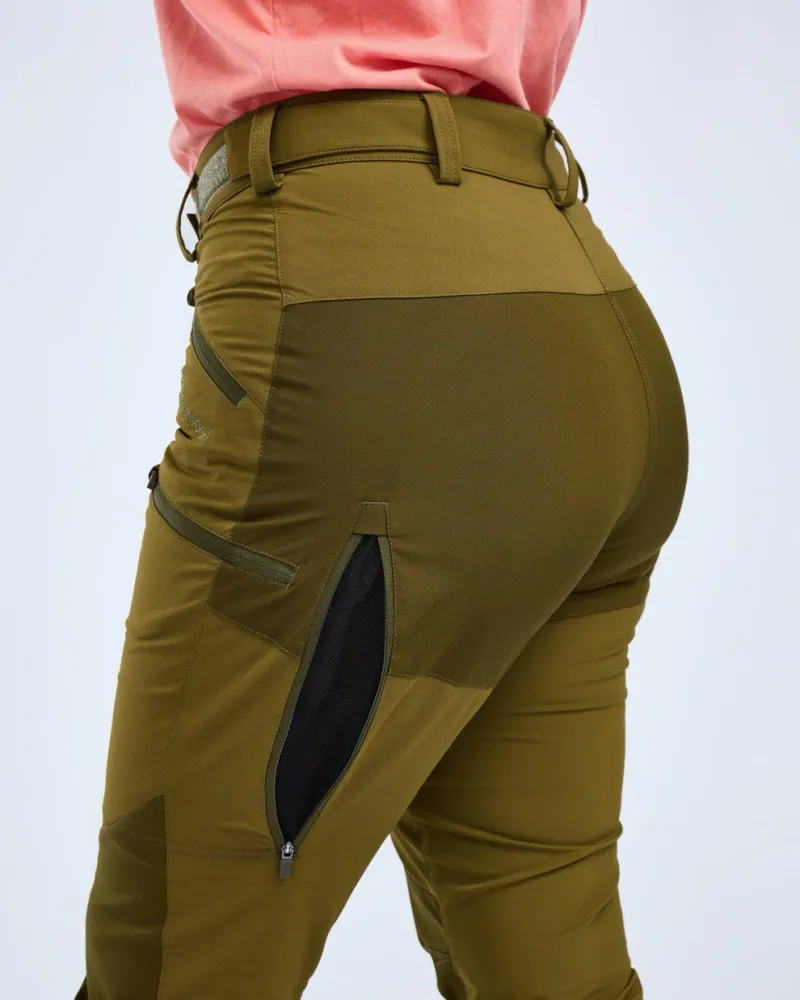 Abisko Brenton Byxa Dam Pinewood - OliveGreen/H.Olive *