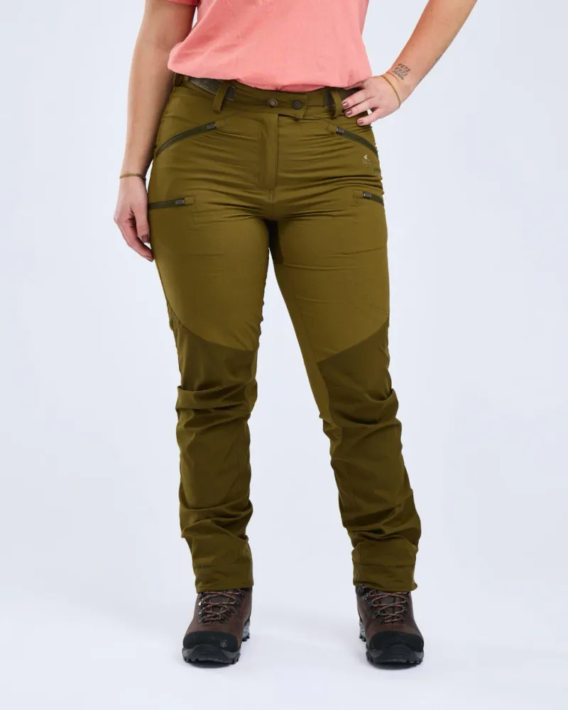 Abisko Brenton Byxa Dam Pinewood - OliveGreen/H.Olive *