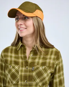 Härjedalen Shirt Dam Pinewood - Olive Green 