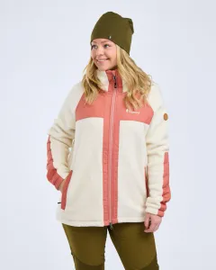 Pinewood Pile Fleecejacka Dam - CremeWhite/BrickPink 