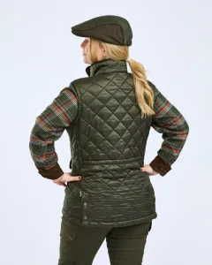 Nydala Classic Väst Dam Pinewood - Moss Green 