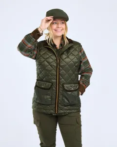 Nydala Classic Väst Dam Pinewood - Moss Green 