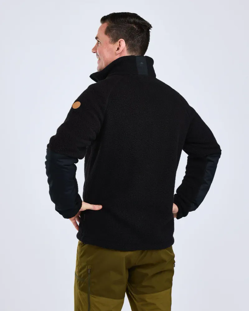 Pinewood Pile Fleecejacka - Black *