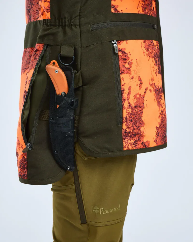 Furudal Hunter Pro 2.0 Camou Väst Dam Pinewood - Strata Blaze/Moss Green *