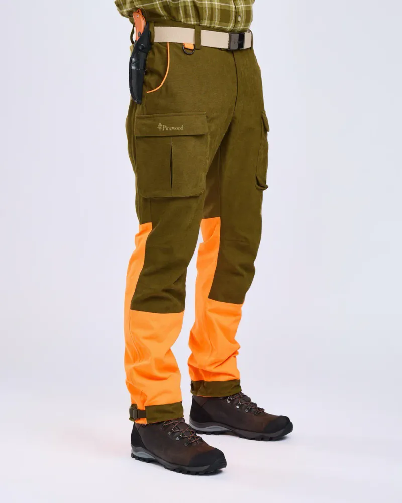 Furudal Expert 2L Hunting Byxor Pinewood - OliveGreen/Orange *