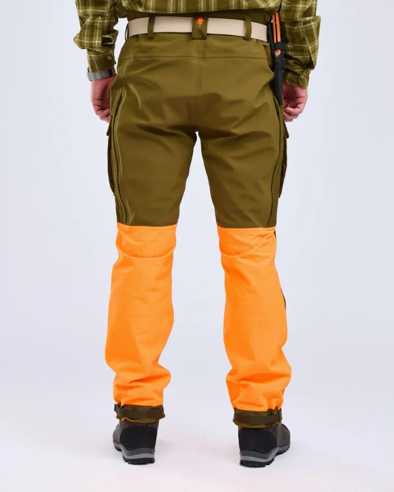 Furudal Expert 2L Hunting Byxor Pinewood - OliveGreen/Orange *