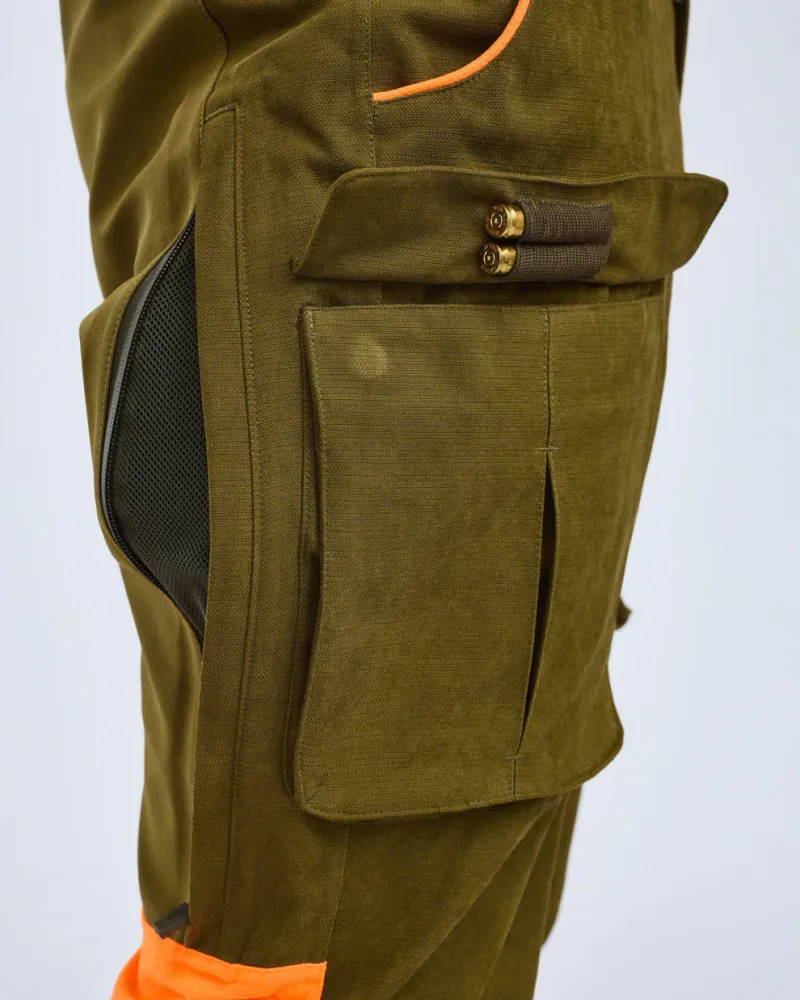 Furudal Expert 2L Hunting Byxor Pinewood - OliveGreen/Orange *