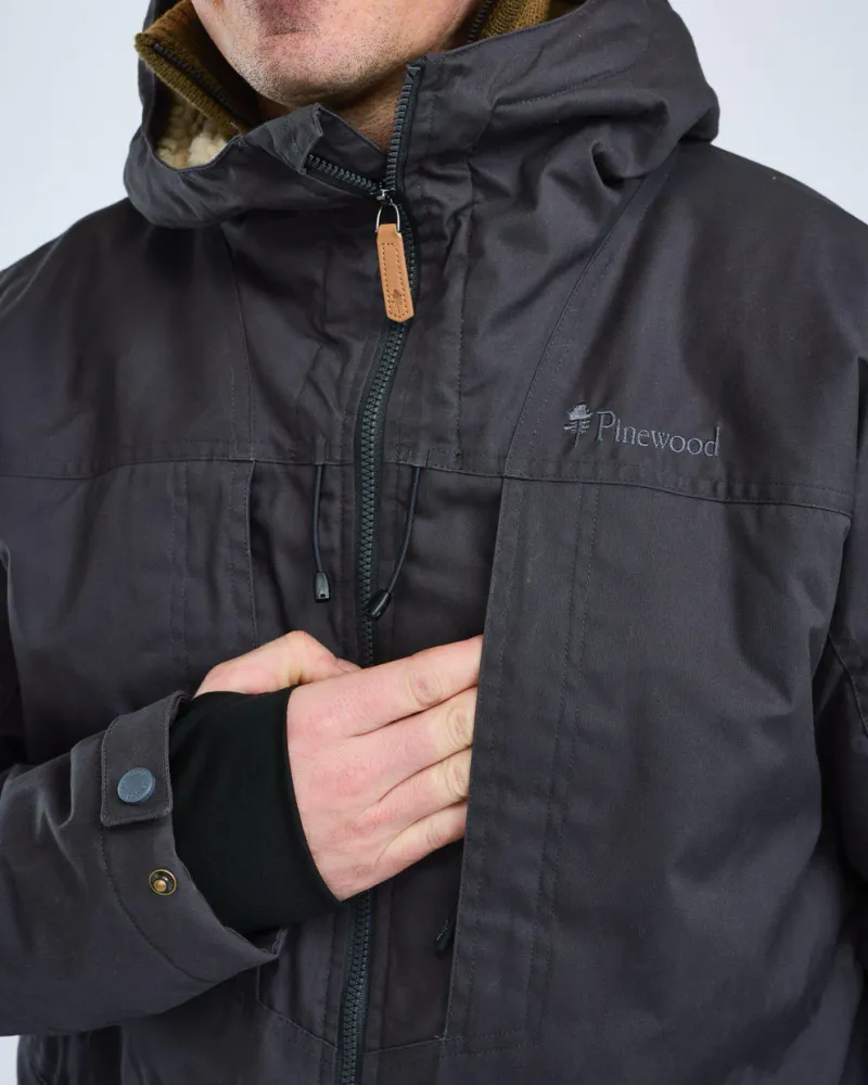 Finnveden Vinterjacka Pinewood - D.Anthracite *