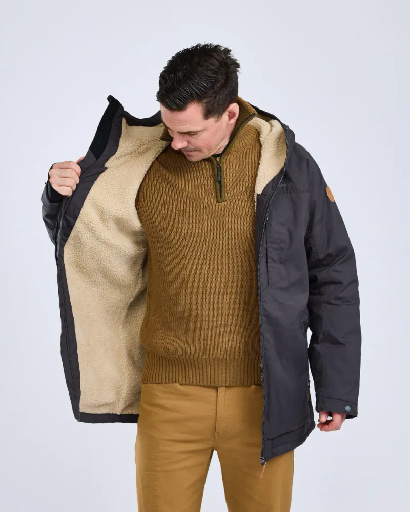 Finnveden Vinterjacka Pinewood - D.Anthracite *