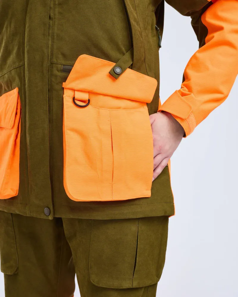 Furudal Expert 2L Hunting Jacka Pinewood - OliveGreen/Orange *