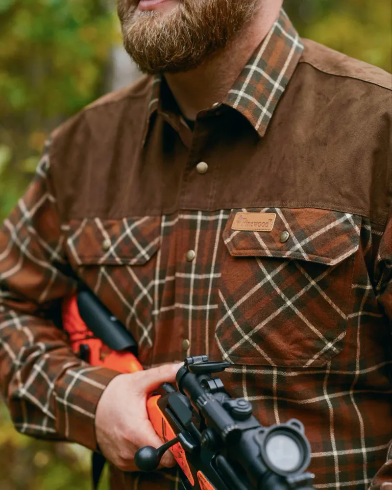 Pinewood Douglas Skjorta - Nougat/Beige *