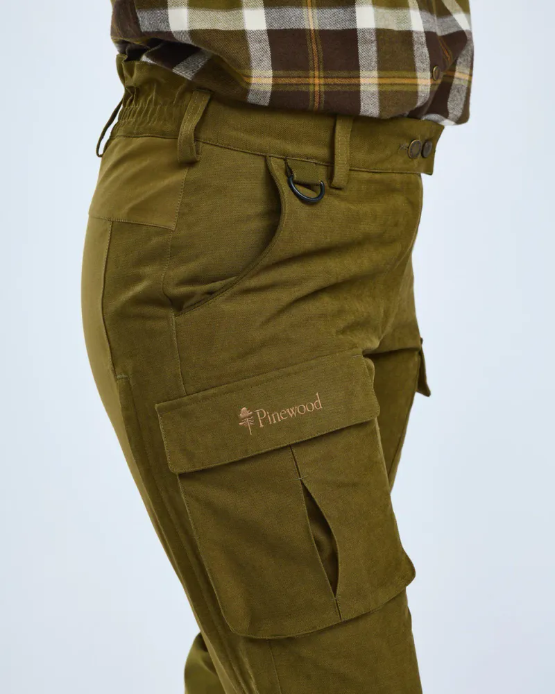 Furudal Expert 2L Hunting Byxor Dam Pinewood - Olive Green *