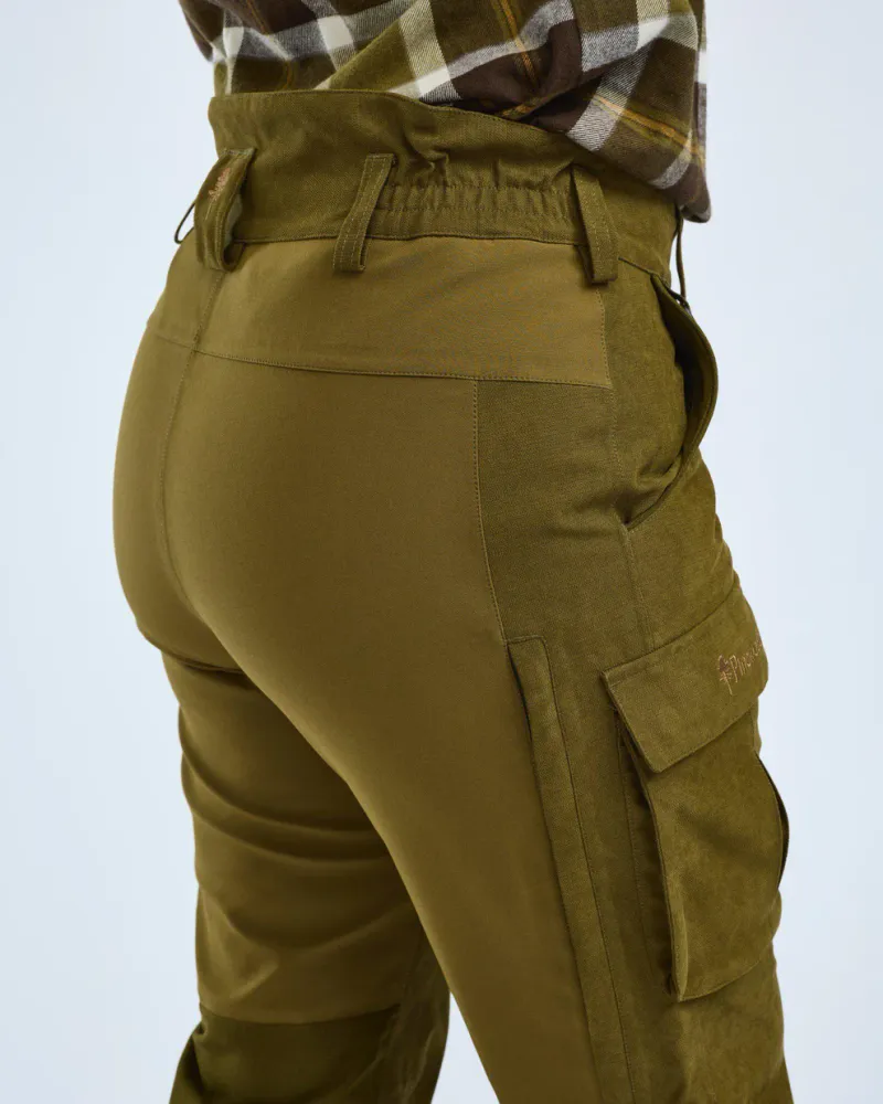 Furudal Expert 2L Hunting Byxor Dam Pinewood - Olive Green *