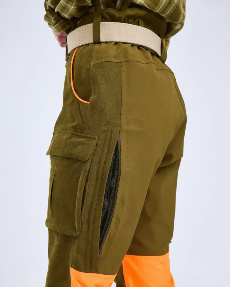 Furudal Expert 2L Hunting Byxor Dam Pinewood - OliveGreen/Orange *