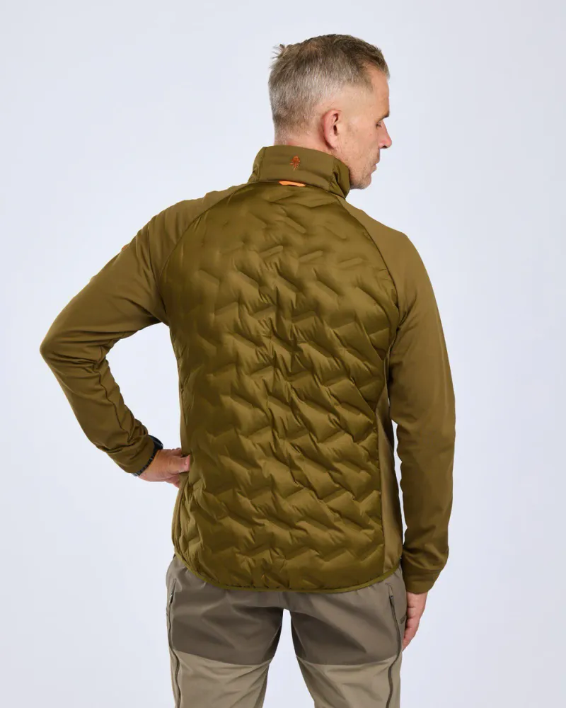 Abisko Insulation Hybrid Jacka Pinewood - Olive Green *