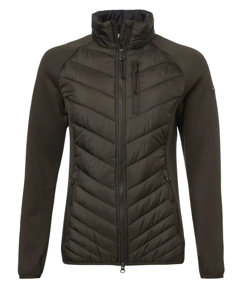 Hunter Hybrid Jacket Dam Chevalier - Leather Brown 