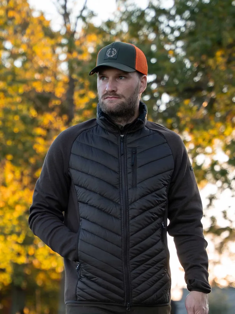 Hunter Hybrid Jacket Chevalier - Leather Brown *